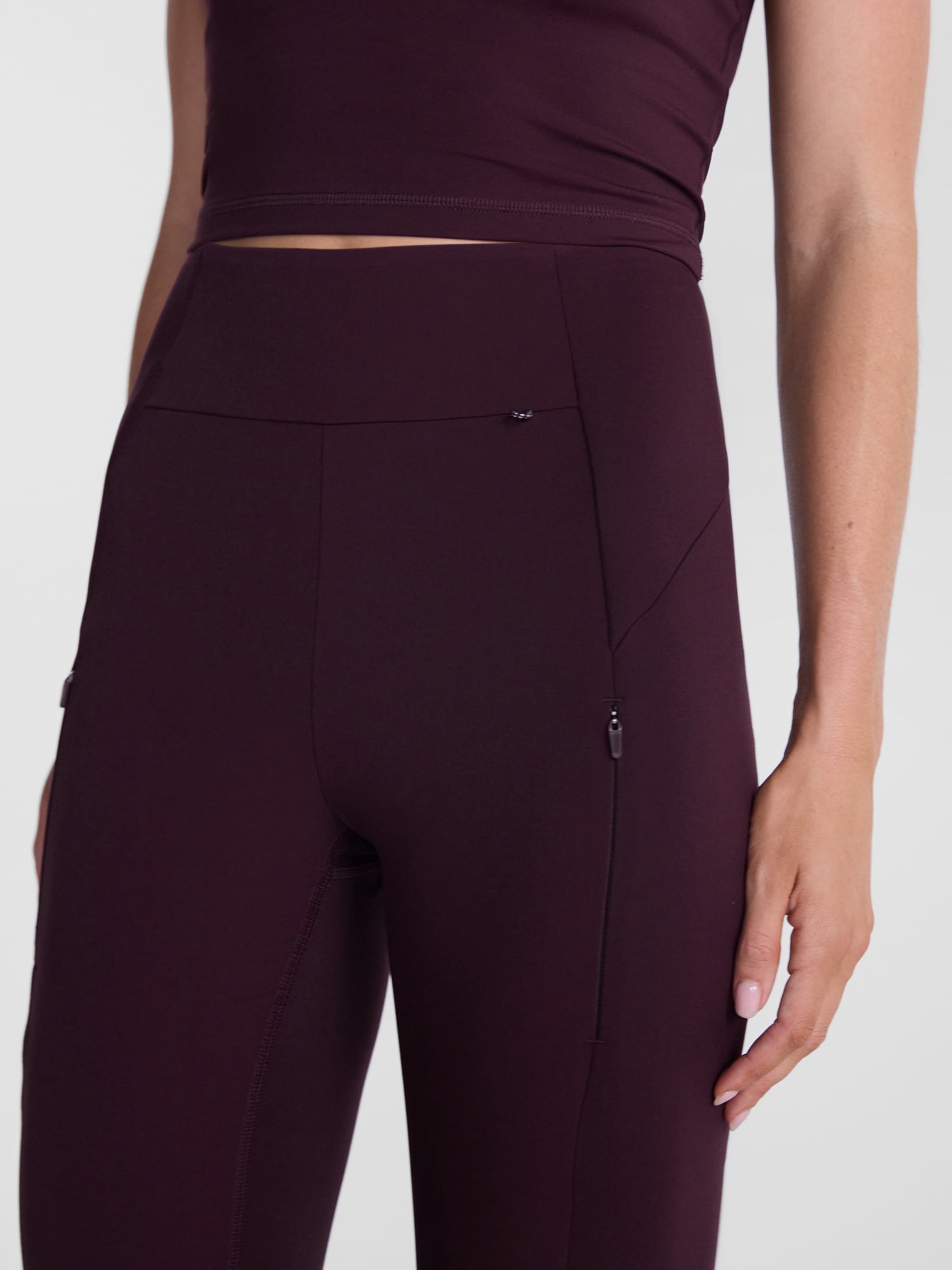 Avia Women's Hybrid Leggings, 27" Inseam, Sizes XS-XXL