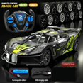 thumbnail image 1 of 1/20 Mini Voiture de Course Rc Drift Voitures Auto Télécommandée Voiture de Sport Jouet Modèle de Voiture Machine Électrique pour Garçons Enfants Kids Cadeaux Vert 21cm, 1 of 6