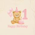 thumbnail image 4 of Inktastic Cute Teddy Bear 1st Birthday Party Boys or Girls Baby T-Shirt, 4 of 5