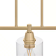 thumbnail image 3 of Lampara De Techo Moderna Candelabro 3 Luces Xtellar Color Dorado, 3 of 3