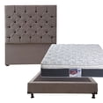 thumbnail image 1 of Colchón Matrimonial + Box Bless + Cabecera Capri Spring Air Dicasa Marte, 1 of 8
