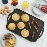 Nordic Ware Deluxe 16.8 x 11.6 Nonstick Cast Aluminum Reversible Grill Griddle