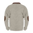 thumbnail image 4 of Blusas y camisas de manga larga con cuello redondo Sudadera con capucha de cuello redondo para hombre Jersey estampado Blusa de poliéster de manga larga para hombre, 4 of 4