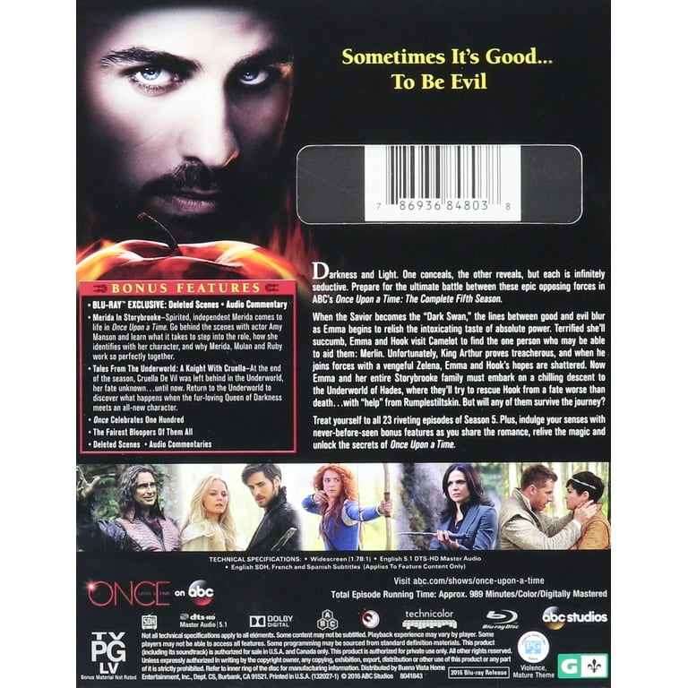 Once Upon a Time: The Complete Fifth Season (Blu-ray