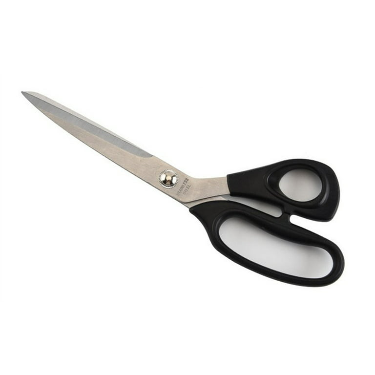Stainless Steel Heavy Duty Black Color Handle 8'' & 10''dress Making Tailor  Scissors Fabric Cutting Sewing Scissors Cloth Cutting Scissors 