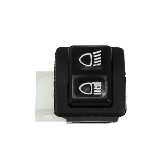 Motorcycle Handlebar Switches High and Low Beam Button Switches Replaces for Honda DIO 50 Black 1 Pcs