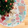 thumbnail image 5 of FMSHPON Happy Easter CardCute Bunnies Xmas Christmas Tree Skirt Stand Mat for Holiday Party Decoration Indoor Outdoor 48 inches, 5 of 6
