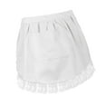 thumbnail image 5 of Zxpjkyu Waist Apron Lace Half Apron for Women Girl,Waitress Apron Server Aprons for Cafe White, 5 of 9