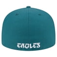 thumbnail image 4 of Men's New Era Midnight Green Philadelphia Eagles Flawless 59FIFTY Fitted Hat, 4 of 6