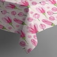 thumbnail image 6 of Pioneer Flower Floral Print Pattern Rectangle Tablecloth 60"x120",Waterproof Polyester Rectangle Table Cloth, Wipeable Spillproof Polyester Tablecloth for Dining, Camping, Indoor and Outdoor, 6 of 6
