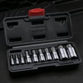 thumbnail image 3 of Juego de 10 puntas XZN triple cuadrado EPAuto para llave de impacto, 3 of 9