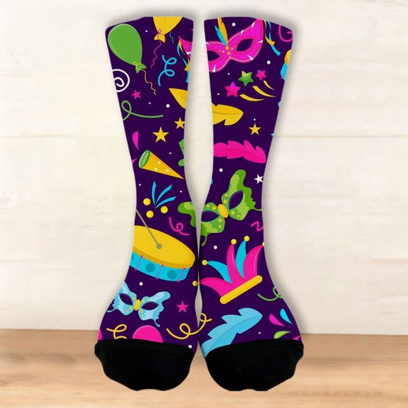 Sales 2026 Womens Socks Under $2 GIJNRIUIUA Dark Blue Crew Socks Animal Knitted Cute Socks Mid Socks Athletic Socks