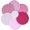 7 Pcs Pink, variant on Trivets for Hot Dishes/Pots/Pans,Heat-Resistant Kitchen Pot Holders & Hot Pads for Countertops, Set Includes Oven Mitts, Dish Mat, and Stacking Pot Protectors