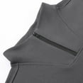 thumbnail image 7 of Men's Quarter Zip Pullover Sweatshirts Mock Neck Casual Long Sleeve Solid Color Sweaters, 7 of 7