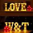thumbnail image 4 of Letras luminosas LED tipo marquesina IFDGCTK con letrero LOVE a pilas, 4 of 6