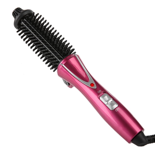 Rizador de pelo eléctrico plegable, peine, cepillo, herramienta de belleza portátil para peluquería