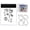 HG-YX856, variant on Rxuiael Stamps and Cutting Dies Sets for 2025-2026 Stamps Dies Card Crafting for Card Making