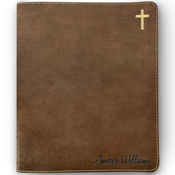 Custom NIV Bible with Name Engraved, NIV Journaling Bible, Custom Bible Engraved Name, New International Version, Baptism Gifts