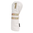 thumbnail image 2 of Headcover, Soft And Delicate PU Waterproof Fabric Easy To Wash Wear Resistant  Putter Headcover  For  Wooden Rod, 2 of 8