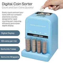 Royal Sovereign Electric Coin Counter, 4 Row, Anti-Jam, 800