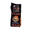 thumbnail image 2 of Chucky Women's Halloween Knee-High Socks, 2-Pack, Size 4-10, 2 of 5