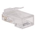 thumbnail image 2 of Eaton Tripp Lite Series RJ45 for Flat Solid / Standard Conductor 4-Pair Cat5e Cat5 Cable 100 Pack - Network connector - RJ-45 (M) - CAT 5e - solid, stranded (pack of 100), 2 of 2