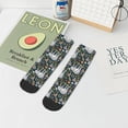 thumbnail image 7 of Pofeuu Cute Sloth Print 30cm Socks, Adult Running Hiking Socks for Youth and Adult, 7 of 7