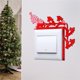 thumbnail image 4 of Gibobby Navidad 3D Elks Trineo Acrílico Espejo Pegatina Interruptores para el Pegatina de pared decorativa Puerta Esquina Decoración Navidad DIY(C), 4 of 5