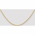 thumbnail image 2 of 10K Yellow Gold 2.25mm D/C Quadruple Rope Chain (16 X 2.25) Made In Peru 10qt018-16, 2 of 5
