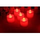 thumbnail image 2 of Juego de 24 velas LED a pilas sin llama, realistas y brillantes, velas de té LED - Velas falsas eléctricas para mesas votivas, fiestas, cumpleaños, bodas, 2 of 5