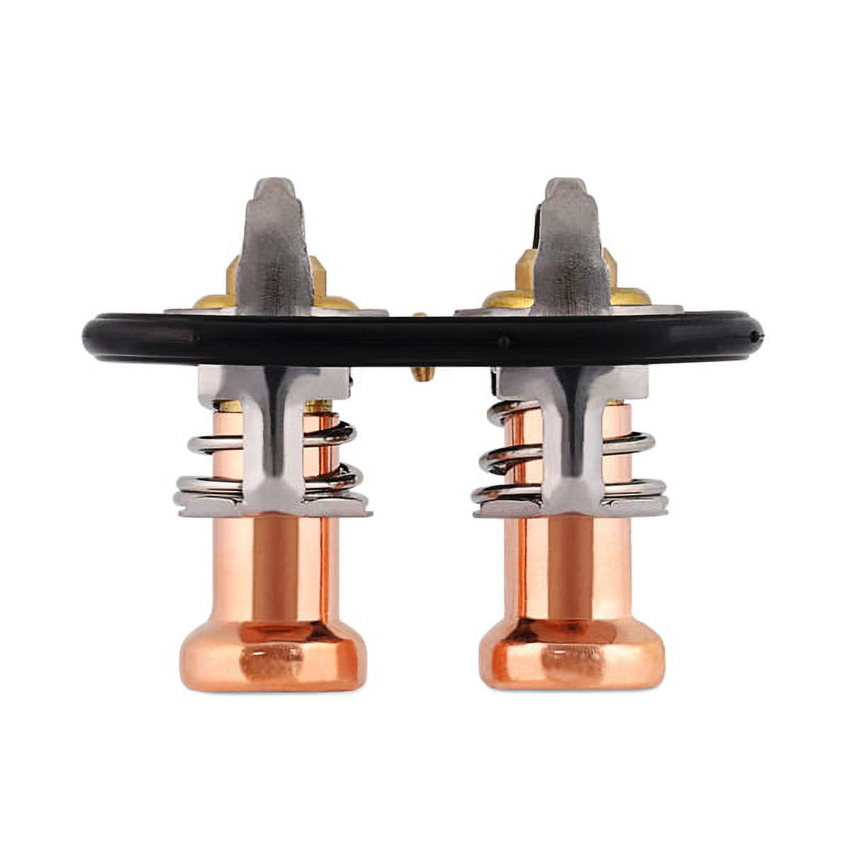 Mishimoto MMTS-F2D-11L Low Temperature Thermostat, Compatible with Ford Powerstroke 6.7L, 2011-2017