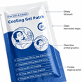 thumbnail image 3 of 10 Pack Cooling Gel Patches, Soothing Forehead Strips for Heat Relief, Summer Portable Cold Compress, 3 of 8