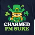 thumbnail image 3 of Garfield - Charmed I'm Sure St. Patrick's Day - Men's Short Sleeve Graphic T-Shirt, 3 of 5