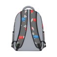 thumbnail image 3 of Dachshund and Sweater Gray Pattern Backpack for School, Cute School Bag with Adjustable Shoulder Straps and Padded Back, 15.3"x11"x6.7", 3 of 5
