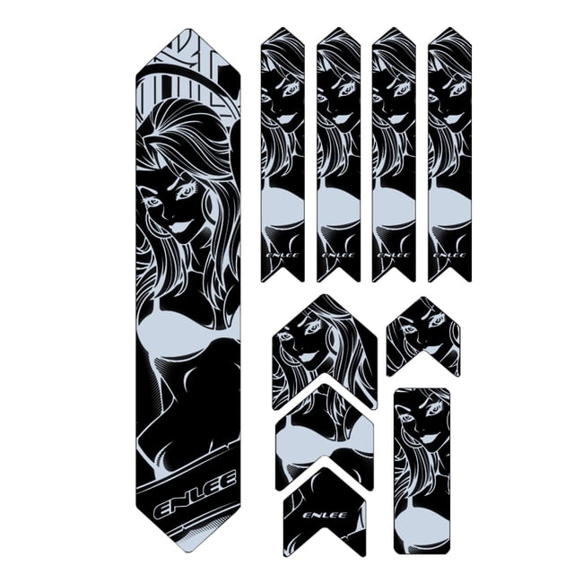 Sticker,Frame Adhesive Cover Frame Removable Sticker Mountain Bike Road Frame Adhesive Frame Stickers Mountain Removable Sticker Road Bike Frame Scratch Resistant Frame Sticker Road Frame Huiop