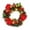 D, variant on Pre-lit Artificial Christmas Wreath Christmas Wreath Xmas Garland Battery Operated LED String Lights Home Decor