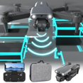 thumbnail image 4 of Dron Zeceouar con cámara WiFi FPV, cámara ESC HD 1080P, modo de retención de altitud, dron RC plegable, cuadricóptero, vuelo circular, vuelo de ruta, retención de altitud, modo sin cabeza, 4 of 8
