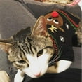 thumbnail image 4 of Suéter para perro, suéter de invierno para perro, suéter navideño para perro, chaqueta de punto de invierno, ropa para mascotas, regalo de suéter de moda para perro, negro M, 4 of 5