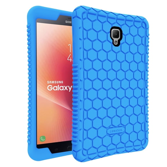 For Samsung Galaxy Tab A 8.0 2017 Case, [Anti Slip] [Kids Friendly] Light Weight Shock Proof Silicone Cover , Blue
