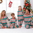 thumbnail image 1 of Holiday Family Pajamas Matching Sets Holiday Nightwear Household Sleepwear Sets Long Sleeve Pjs, 1 of 8