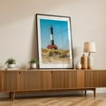 thumbnail image 2 of Fire Island Lighthouse 02 - New York Photography Black Framed Wall Art Print 16 x 20 inches, 2 of 8