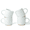 White, variant on Famiware 14oz Stoneware Coffee Mug, Service for 4, White