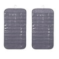 thumbnail image 4 of Birdeem Jewelry Hanging Non-Woven Organizer Holder 80Pockets Curved Print, 4 of 5
