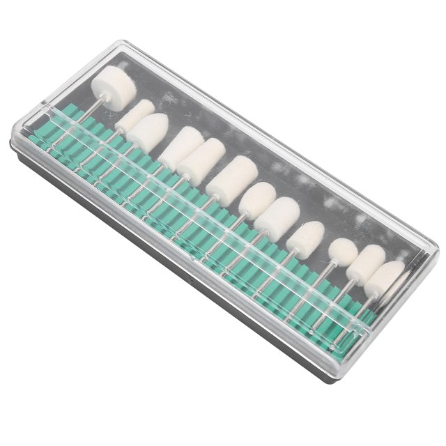 Nail Polishing Head, Nail Drill Bit Set Convenient For Nail Salon