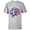 Athletic Heather, variant on Marvel Avengers A Logo Melting Paint Drip - Short Sleeve T-Shirt for Kids - Customized-White