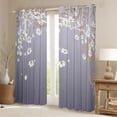 thumbnail image 2 of Manfei Chic Floral Daisy Girl Blackout Curtains Set of 2 (52x84 Each),Vintage Aesthetics Window Curtains,Spring Garden Curtains and Drapes,Lightweight Room Decor, 2 of 6