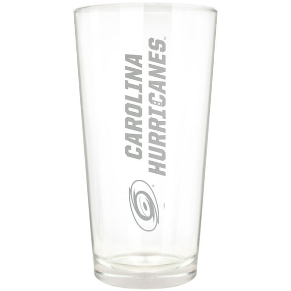Carolina Hurricanes Etched 16oz. Vertical Rally Cry Pint Glass