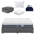 thumbnail image 1 of Colchón King Size Dover + Base Cama + Almohada One + Protector Cloud + Sábanas Softy + Edredón Homy, 1 of 9