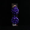 3in. Metallic Purple Confetti Bows (2)