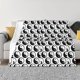 thumbnail image 1 of Fotbe Yin Yang Manta de Franela con Estampado, Manta Ultrasuave para Cama, Sofá, Auto, Hipoalergénica y Antibolitas-60"x50", 1 of 6
